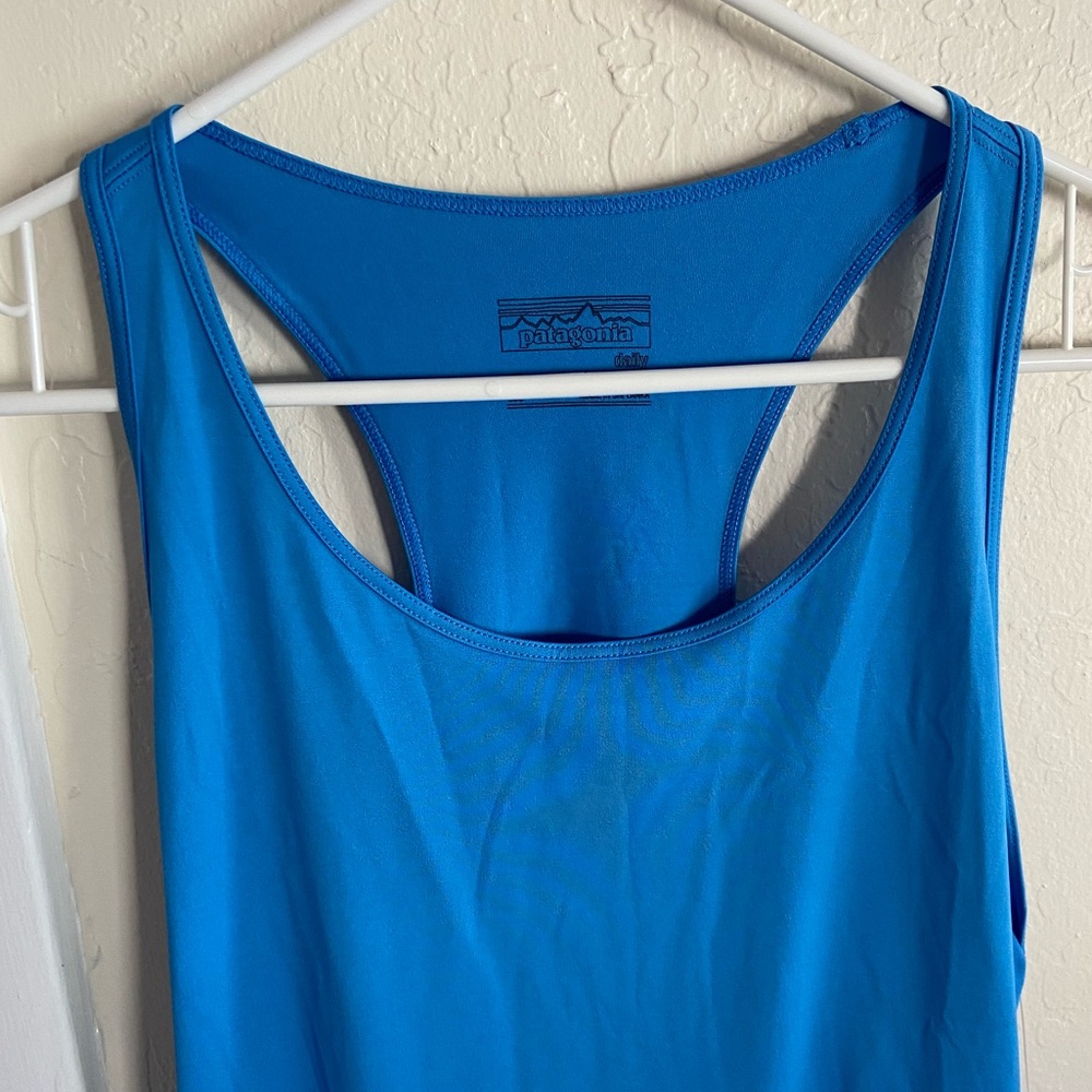 Patagonia Blue Racerback Tank